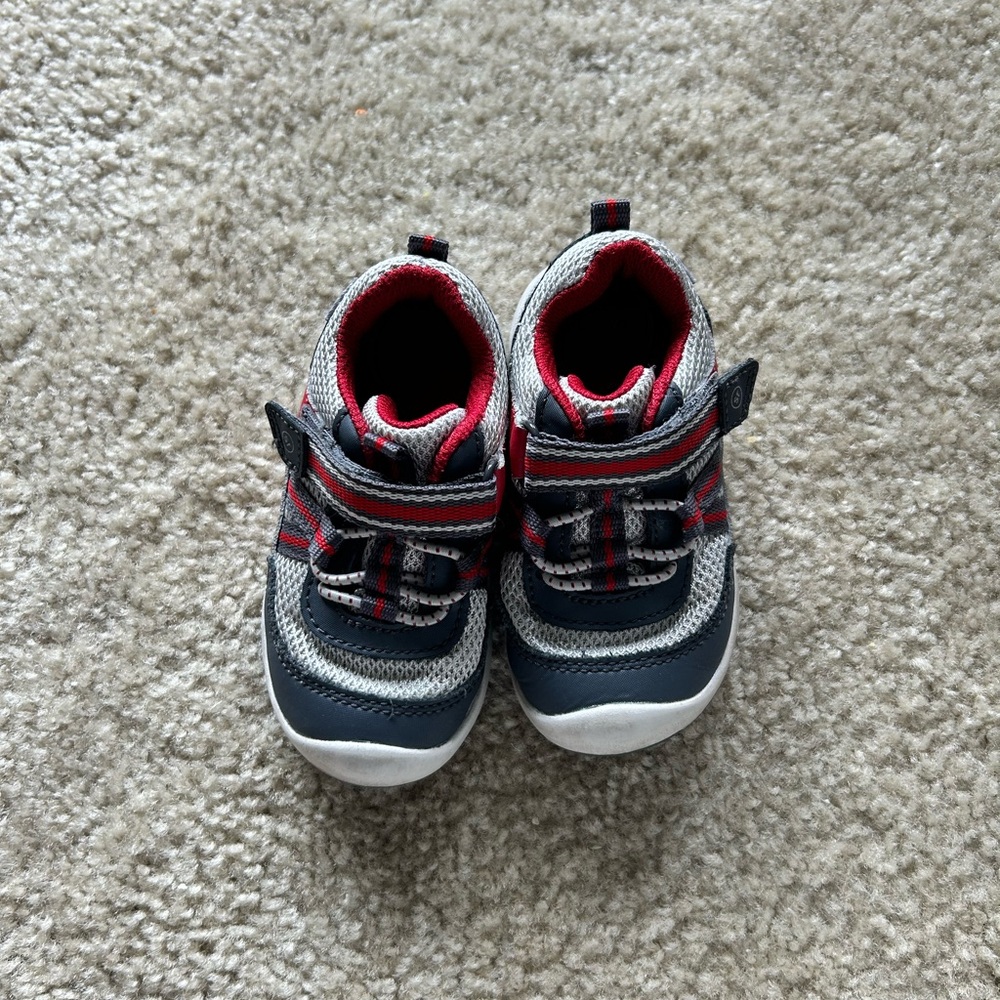 Gray stride rite sneakers